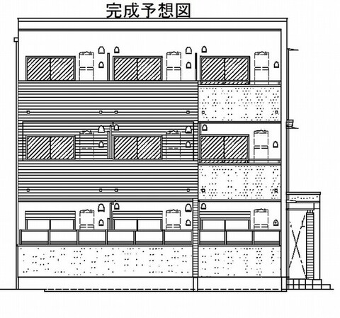 仮)王子町1丁目アパートの物件外観写真